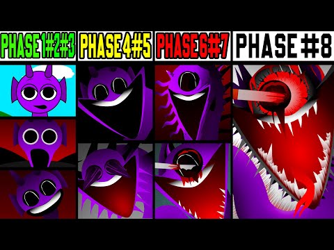 Phase 1 VS Phase 2 VS Phase 3 VS Phase 4 VS Phase 5 VS Phase 6 VS Phase 7-8 in Incredibox Sprunki!