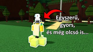 Hogyan lehet gyorsan pénzt szerezni a Build A Boat For Treasure-ben? Hát helikopterrel...