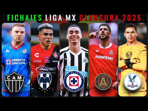 FICHAJES Liga MX CLAUSURA 2025 | MALAGÓN a la PREMIER | ALMIRÓN a CRUZ AZUL | PAULINHO SE VA MLS