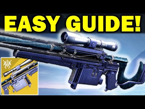 Destiny 2: How to get The CLOUDSTRIKE Exotic Sniper FAST & EASY! | Beyond Light