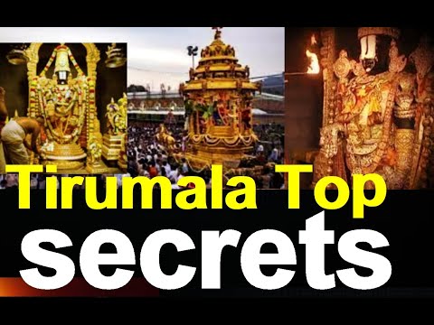 Tirumla Top Secrets| tirumala facts|  tirupati balaji history in telugu|tirumala video in telugu