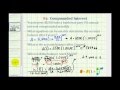 Compound Interest and Exponential Functions