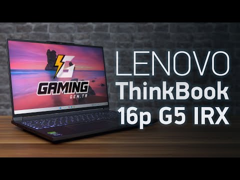 Lenovo ThinkBook 16p Gen 5 IRX - Her İşin Altından Kalkıyor!