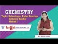 Balancing Redox Reactions Concepts