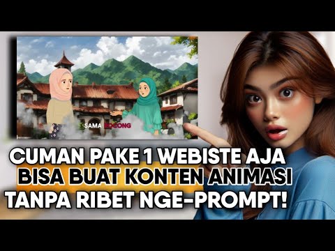 Cara Buat Animasi 2D Cuman Pake 1 Website Doang! Tanpa Ribet NGE-PROMPT