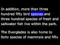 Everglades Ecosystem Knowledge Assessment