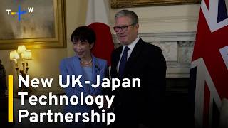 YouTube video thumbnail: UK, Japan Announce Tech Partnership Aimed at Security, Jobs