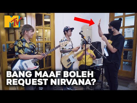 Band cafe yang bisa mainin lagu MTV dapet 100 dollar | #Nantangin