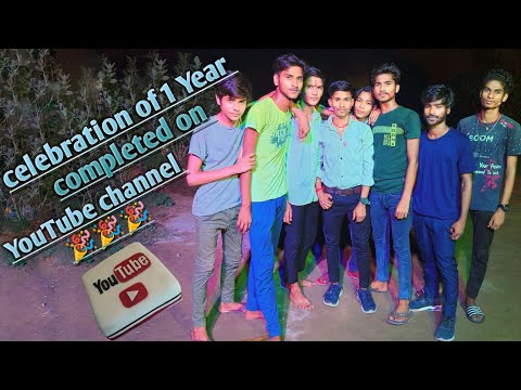 celebration of 1 Year completed on youtube channel 🎉🎉 #bihari londa