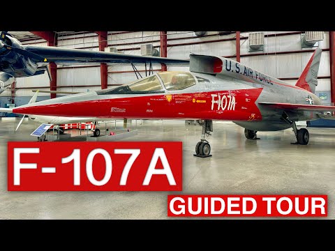 Detailed tour around the last F-107A left on display!