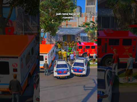 MENCARI KERAMAIAN DI GTA 5 #shorts #short #gta5