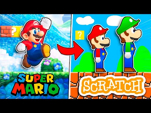 JUEGOS de MARIO en SCRATCH!