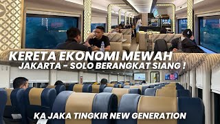 BERANGKAT SIANG DARI JAKARTA KE YOGYAKARTA - SOLO‼️Naik KA Jaka Tingkir Ekonomi New Generation