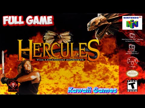 Hercules: The Legendary Journeys [N64] Longplay Gameplay Walkthrough Full Movie Game🔴