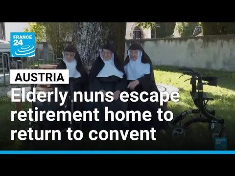 YouTube video thumbnail: Elderly Nuns in Austria Escape Retirement Home to Return to Convent