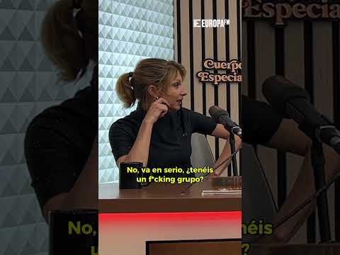 Soy Najwa Nimri en la vida: "¿¡Tenéis un f**king grupo!?" 😭