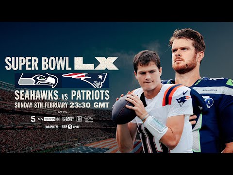 Super Bowl LX! 🏈 | Sunday 8th February 📺 | NFL UK & Ireland