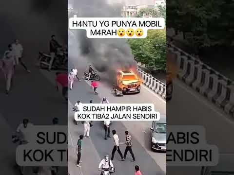 Mobil setelah terbakar berjalan sendiri #mobilelegends #videoshort