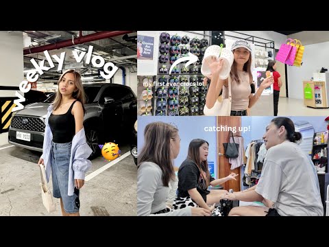 WEEKLY VLOG: birthdays, shopping 🛍️ & catching up with friends! 🤍