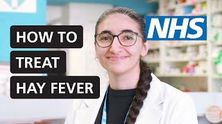 How to treat hay fever | NHS