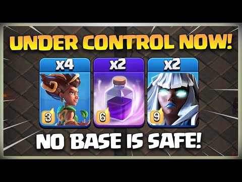 Th16 Root Rider + Electro Titan = OP Attack! TH16 Root Rider Attack Clash of Clans coc