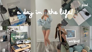 a day in the life!! 💻🌱 COZY VLOG!