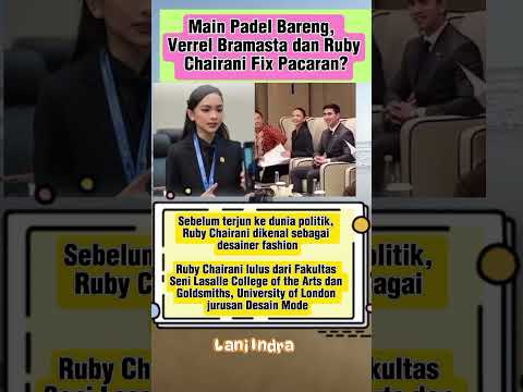 Main Padel Bareng, Verrel Bramasta dan Ruby Chairani Fix Pacaran? #fujian #shortsvideo