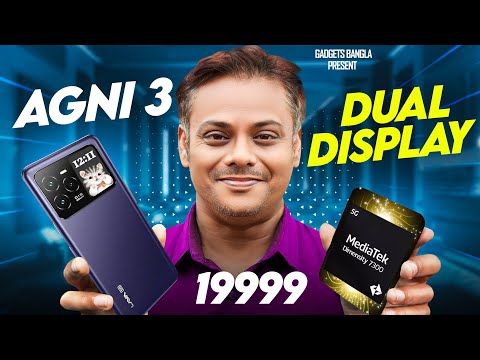 It's Lava Agni 3 - Unboxing & Review👌Dual Display,Telephoto Camera & Action Key @19,999*