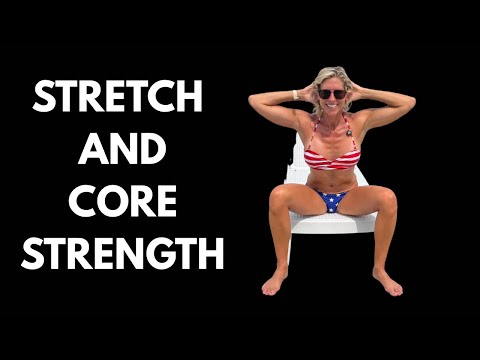 5 Minute Seated Stretch And Core Strength