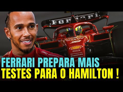 HAMILTON TERÁ MAIS TESTES NA FERRARI | EQUIPE PREPARA TREINO EXTRA ANTES DA PRE TEMPORADA | F1 2025