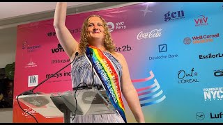 Alaina Daniels Speaks for Trans formative Schools as a 2025 NYC Pride March Grand Marshal
