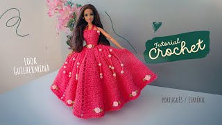 Vestido de festa para bonecas - Passo a passo 🎉 Guilhermina