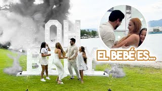 REVELACIÓN DE GÉNERO DE NUESTRO BEBÉ 🩵🩷*el final fue épico* 