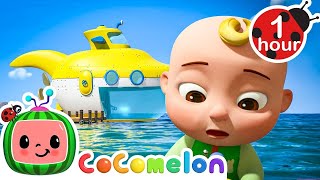 JJ and Boba Find a Submarine Controller 🚤✨ | COCOMELON ANIMALS 🍉 | Old MacDonald's