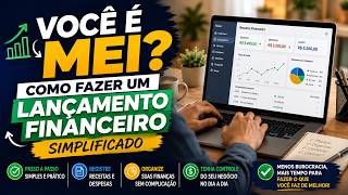 Gerenciador MEI FAST - Como fazer um lançamento simplificado na plataforma para MEI