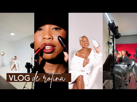 Vlog da minha rotina como criadora de conteúdo: o que realmente acontece por trás das câmeras.