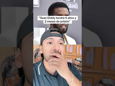 Diddy pasará más de 4 años en prisión #sabiasque #curiosidades #shorts