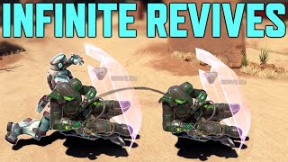 OP REVIVES with 3 Newcastles in Apex Legends
