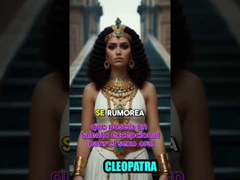 CLEOPATRA y su Arte del Amor #cleopatra #egipto #reina #history #top #shorts