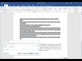 Justifying Text in Word Documents