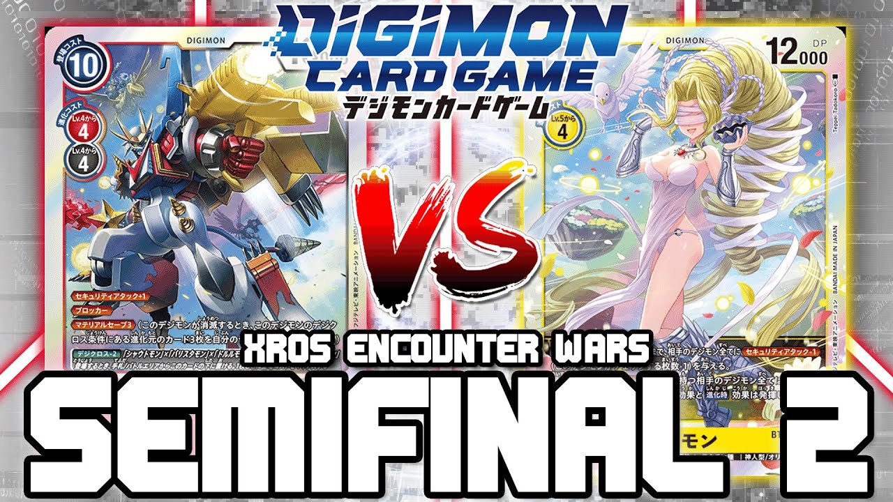 Xros Heart VS Yellow Hybrid Venusmon!! | Digimon Card Game: BT-10 Xros Encounter Wars (SEMIFINAL 2)