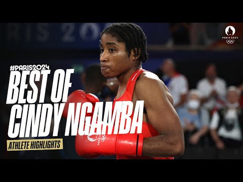 The best of Cindy Ngamba at the Olympics🥊 | Athlete Highlights