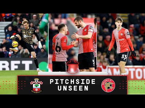 PITCHSIDE UNSEEN: Southampton 4-0 Walsall | FA Cup