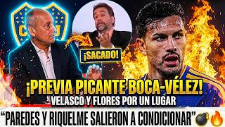 🔥PREVIA PICANTE BOCA - VÉLEZ!🔥Villa Titular ¿Velasco o Flores? Arruabarrena no Rescinde el Ataque🔵🟡
