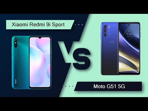 (ENGLISH) Xiaomi Redmi 9i Sport Vs Moto G51 5G - Full Comparison [Full Specifications]