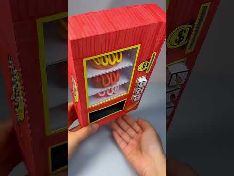 Manual Diy Vending Machine#Diy #Craft #Handmade