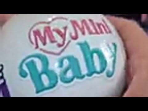 First Blind Ball Opening | My Mini Baby