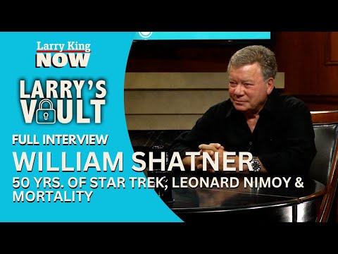 William Shatner on 50 Yrs. of Star Trek, Leonard Nimoy & Mortality