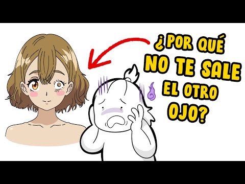 ¿Por qué NO ERES CAPAZ DE DIBUJAR los 2 ojos IGUALES? 👀