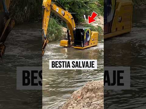 El extraño comportamiento de este titán de acero cuando encuentra agua